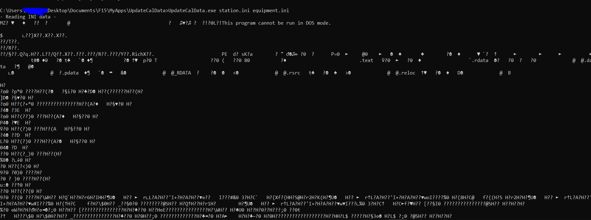 CLI output