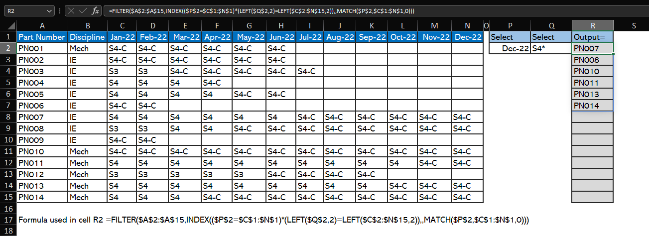 FILTER FUNCTION -- APPLICABLE TO EXCEL 2021 & O365 USERS