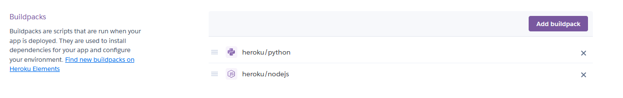 The buildpack