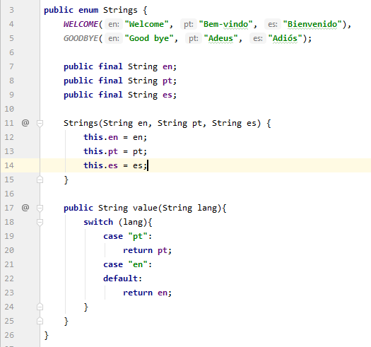 enum error fix