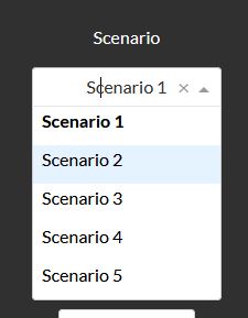 dropdown options