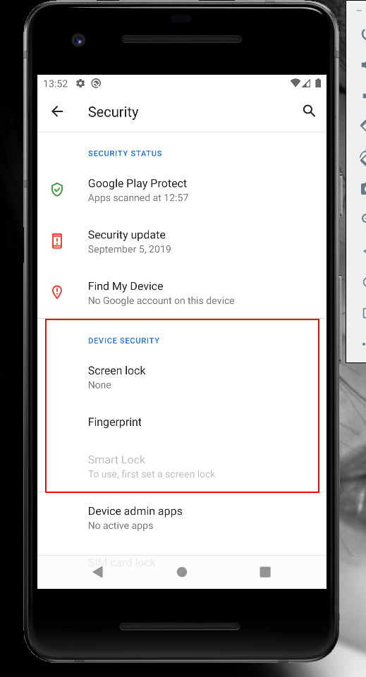 device security
