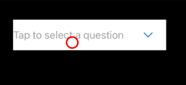 UITextField with drop down menu