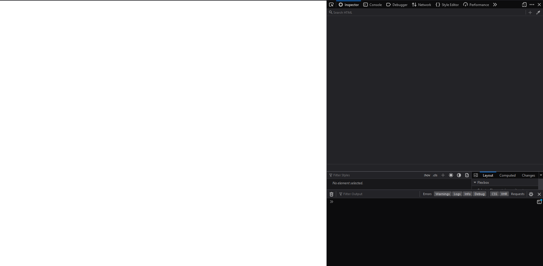 what i get after i click the button