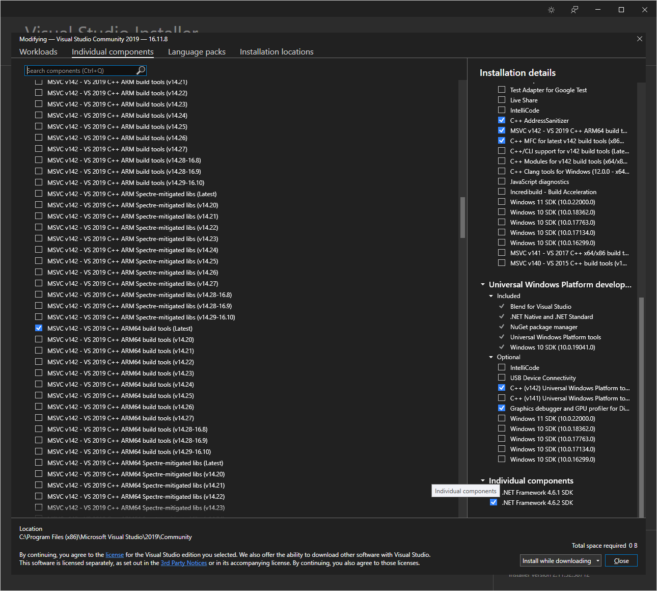 individual components Compilers, build tools and runtimes part 2