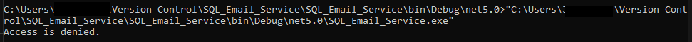 Console Error