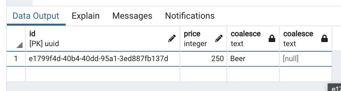 screen from pgAdmin4