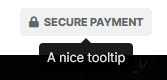 working Bootstrap tooltip example