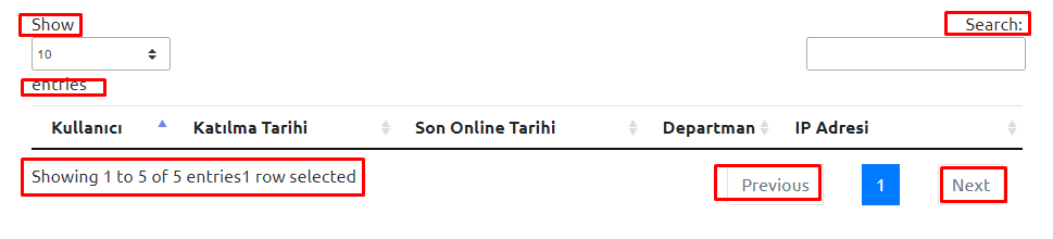 datatable