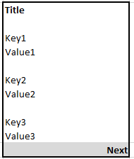 page 1 of overflowing text