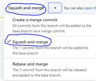 squash and merge a PR