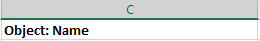 Column Name for Column C