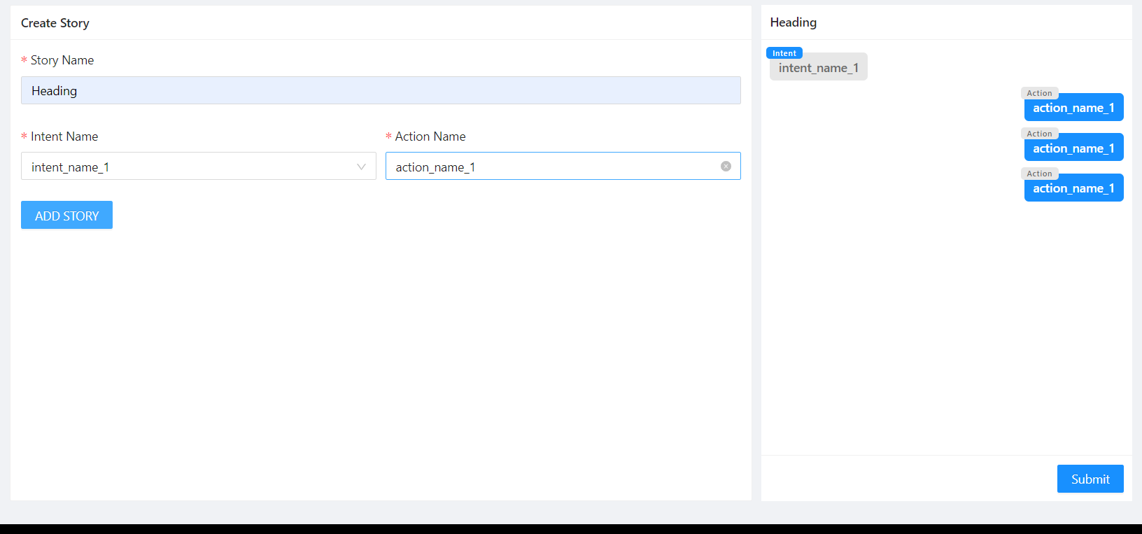 Duplicate Actions