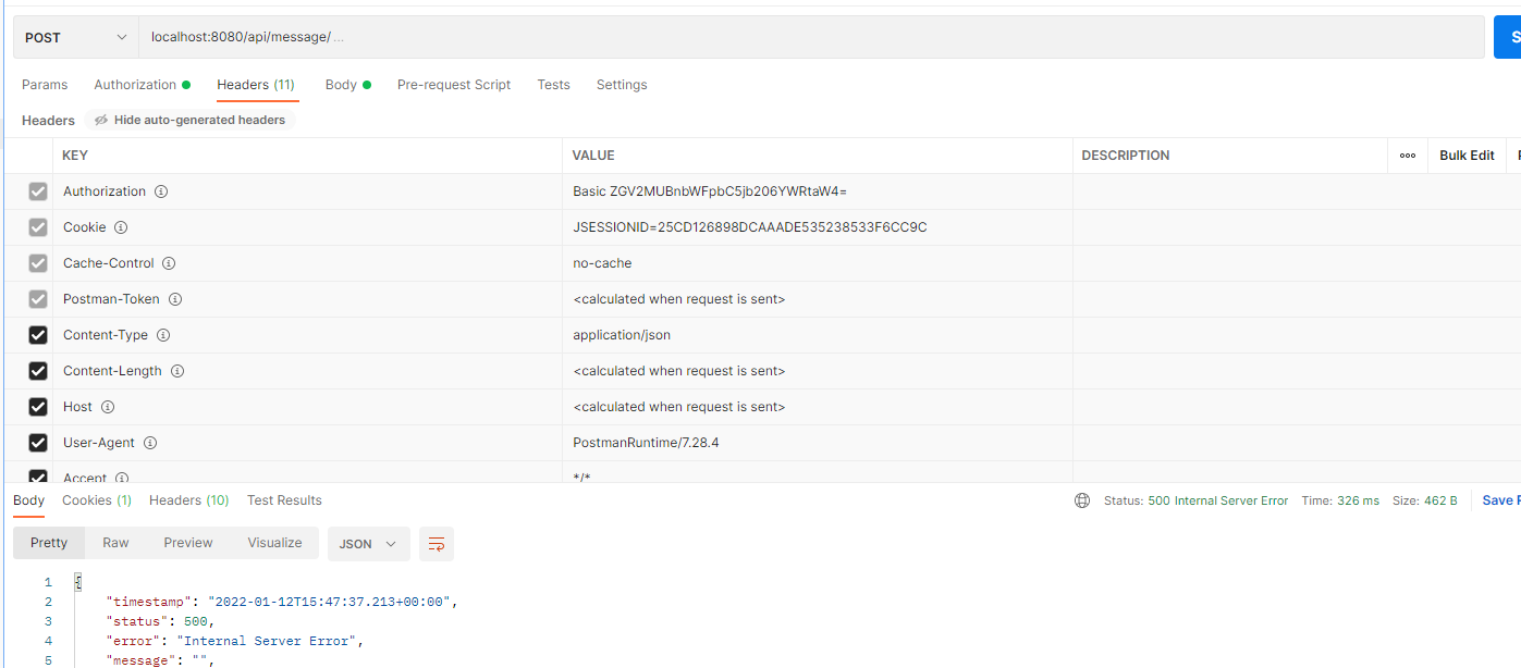 Enable content-type in headers