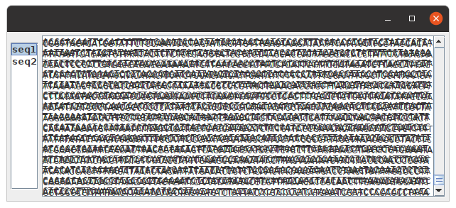 1 million character sequence