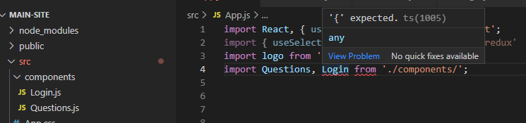 Main app