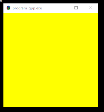 yellow for width 300 on windows 10