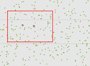 The selection-rectangle looks as follows: