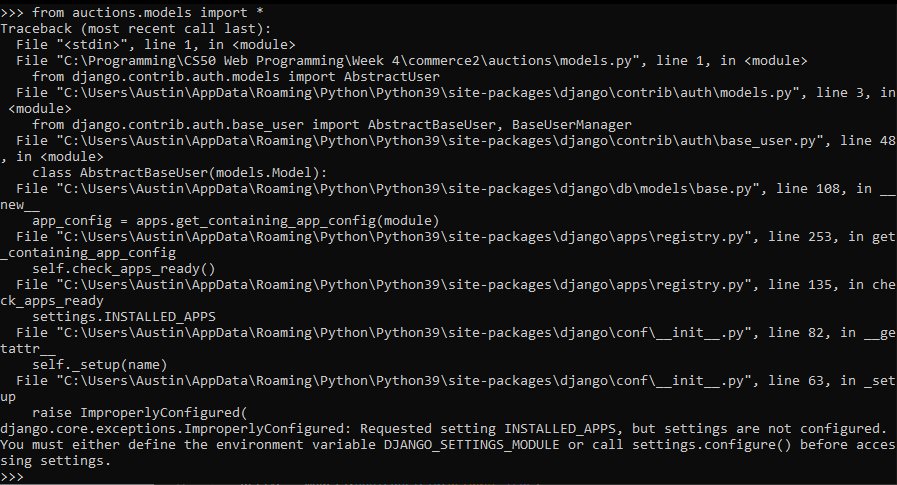 Python Shell