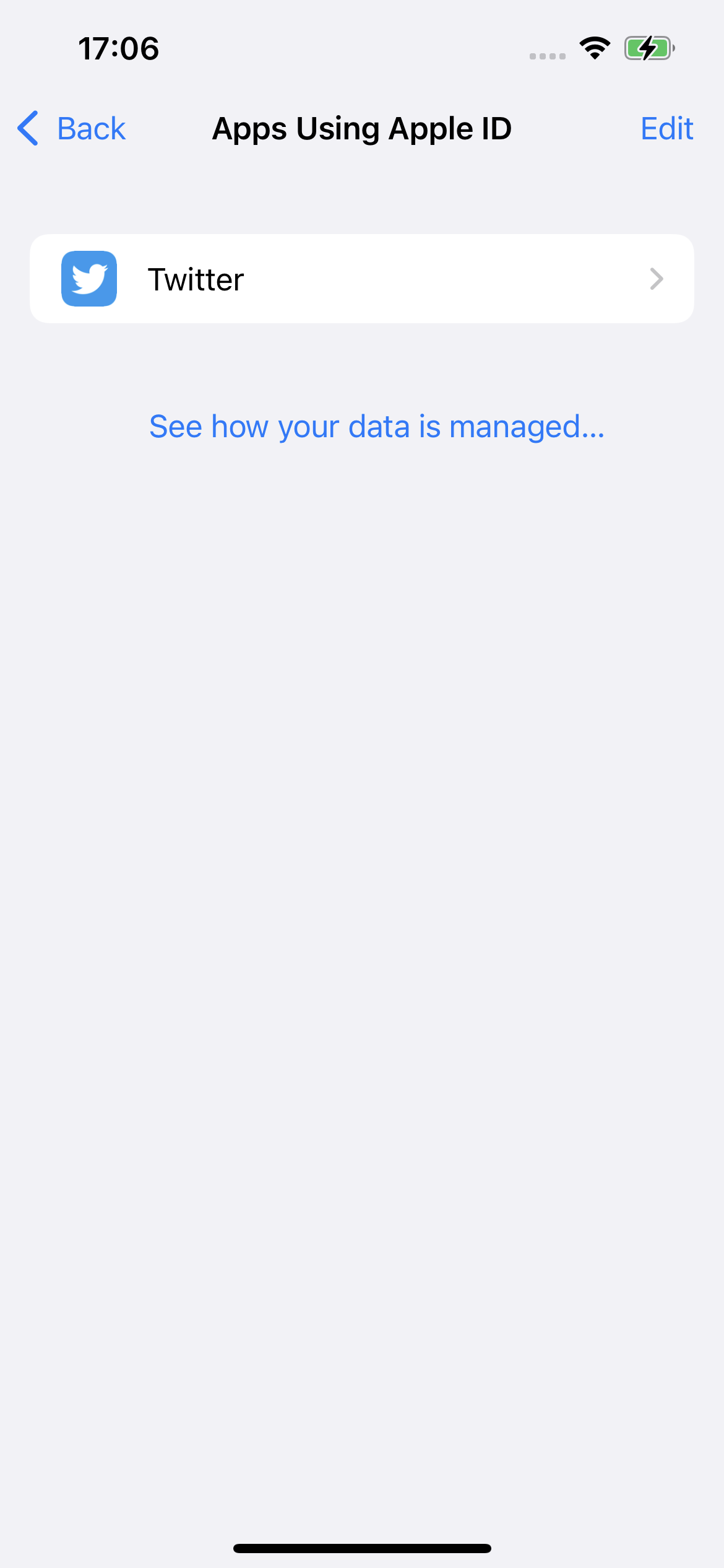 Apps Using Apple ID