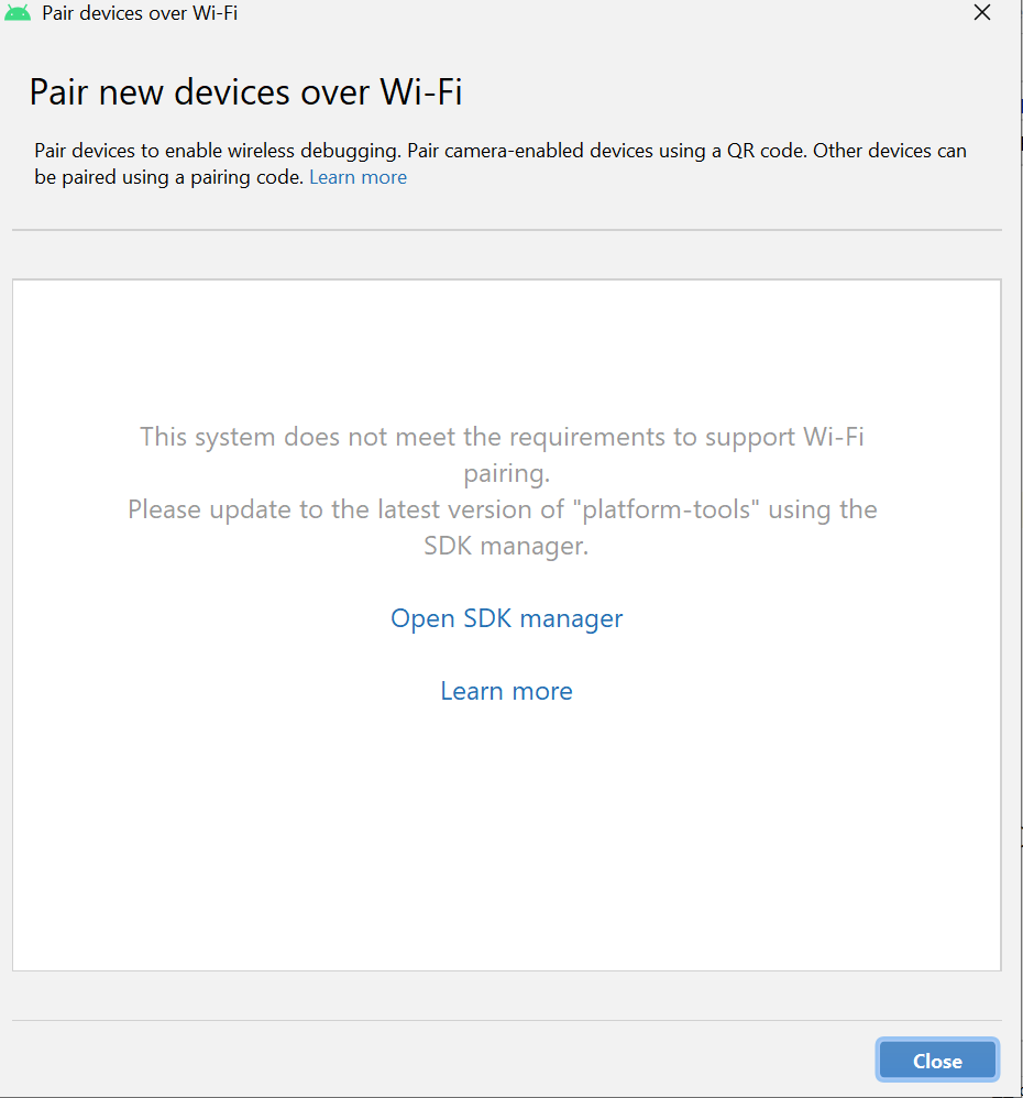 Wifi Pairing Issue Image