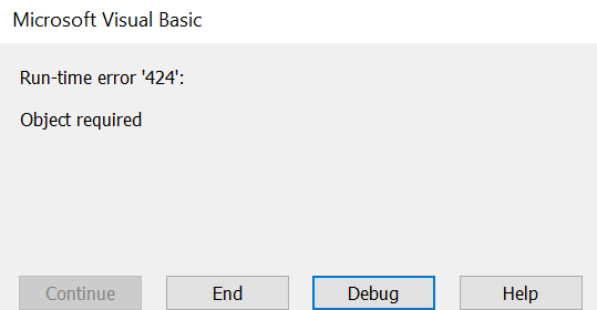 Error Code