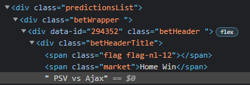 text elements