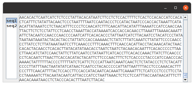 300,000 character sequence