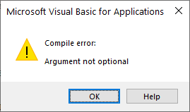 here is the error I get