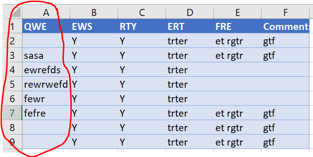 Main Excel Main Data