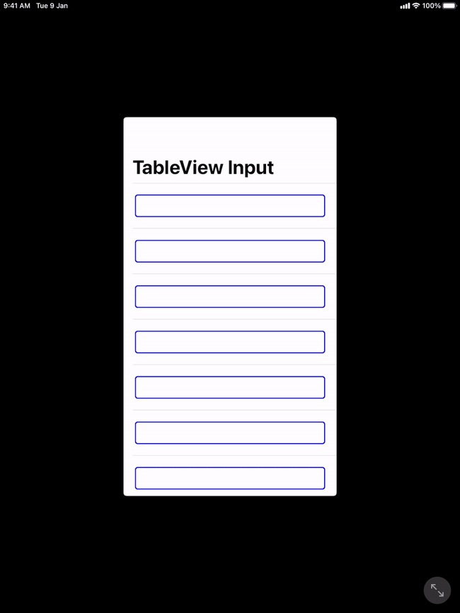 Update all multiple text fields in UITableView Cell when typing UITableViewCell UITextFieldDelegate