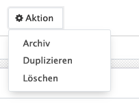 image with archive action