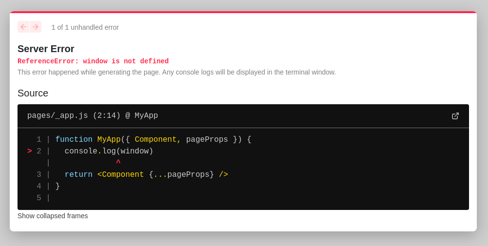 Error