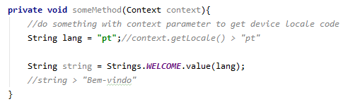 using enum values