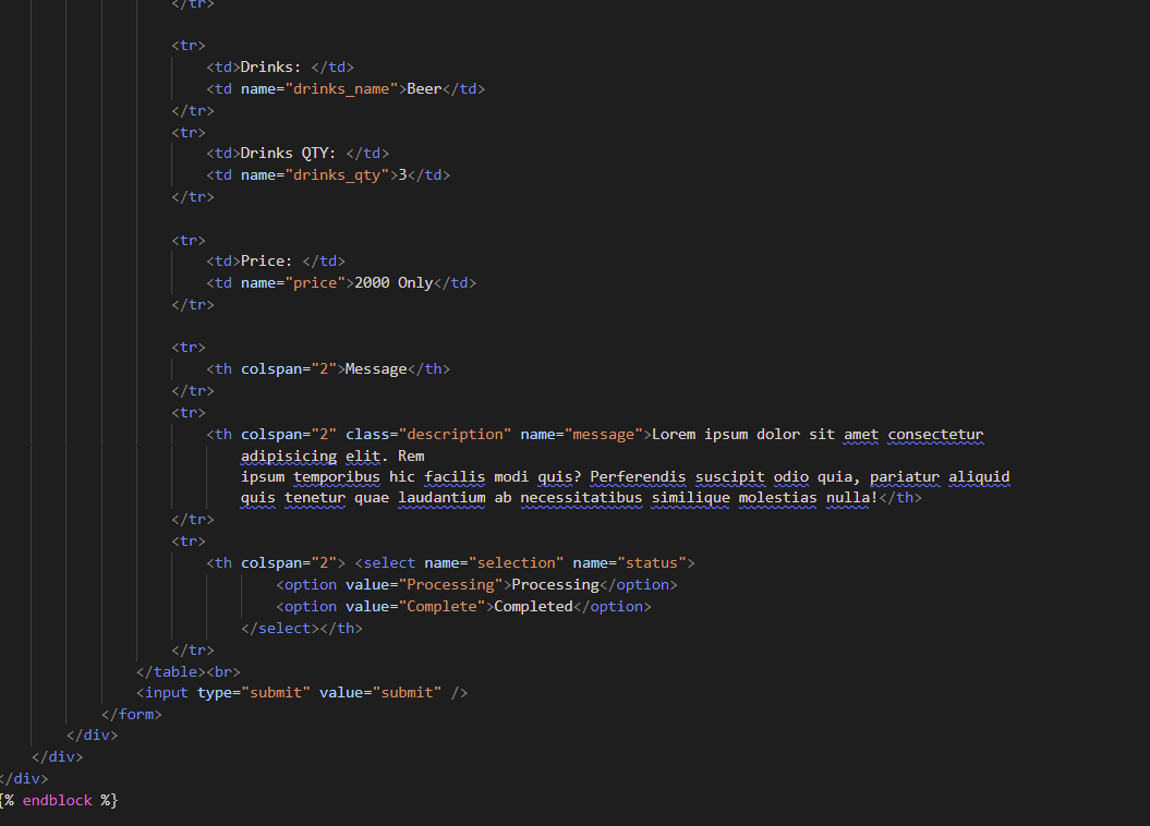 HTML Photo