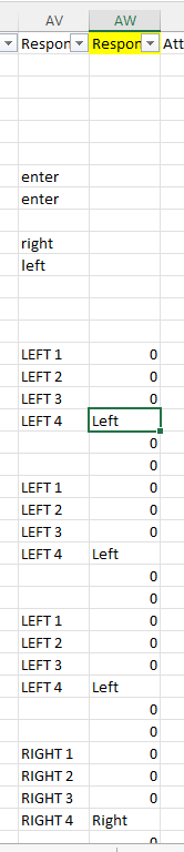 What I want the new column to look like (highlighted yellow)