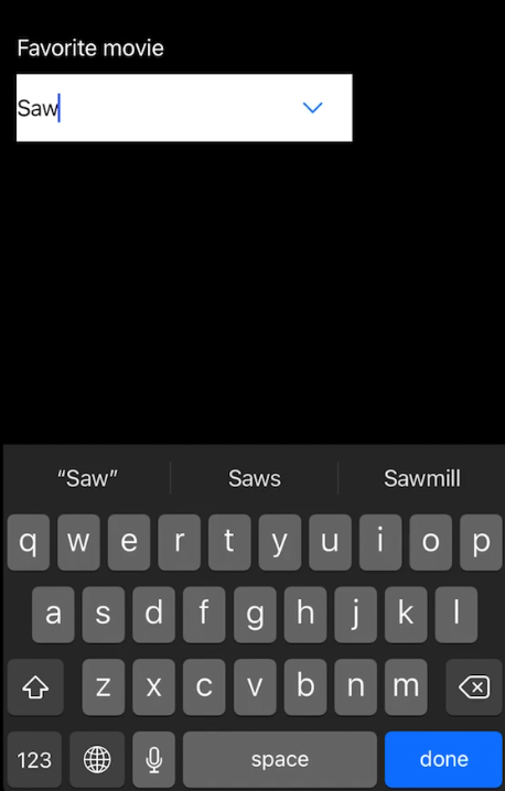 UITextField with UIMenu from UIButton on UIContextMenuInteraction