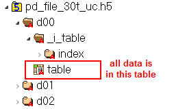 Table Format Schema