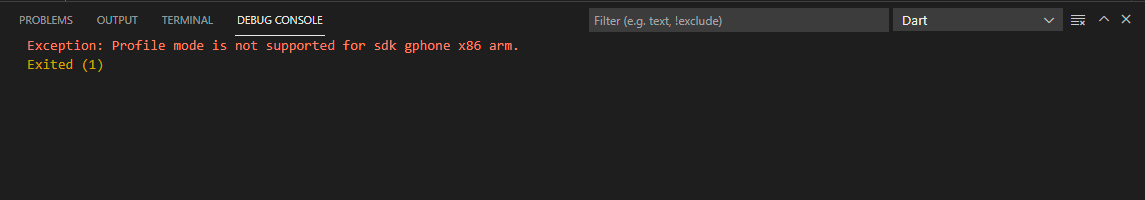 Debug Console picture