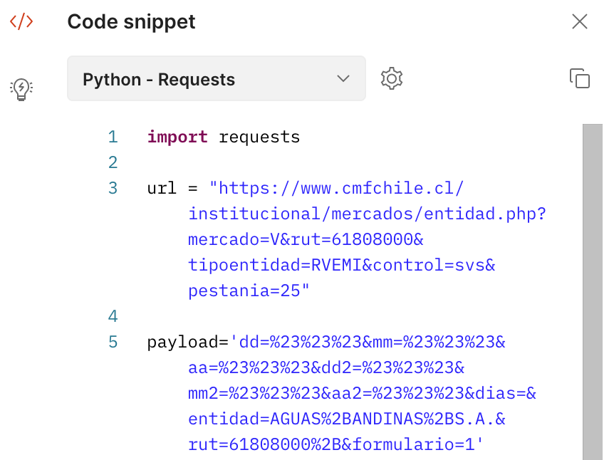 Export Python code