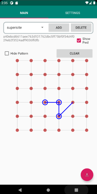 cyapass grid default