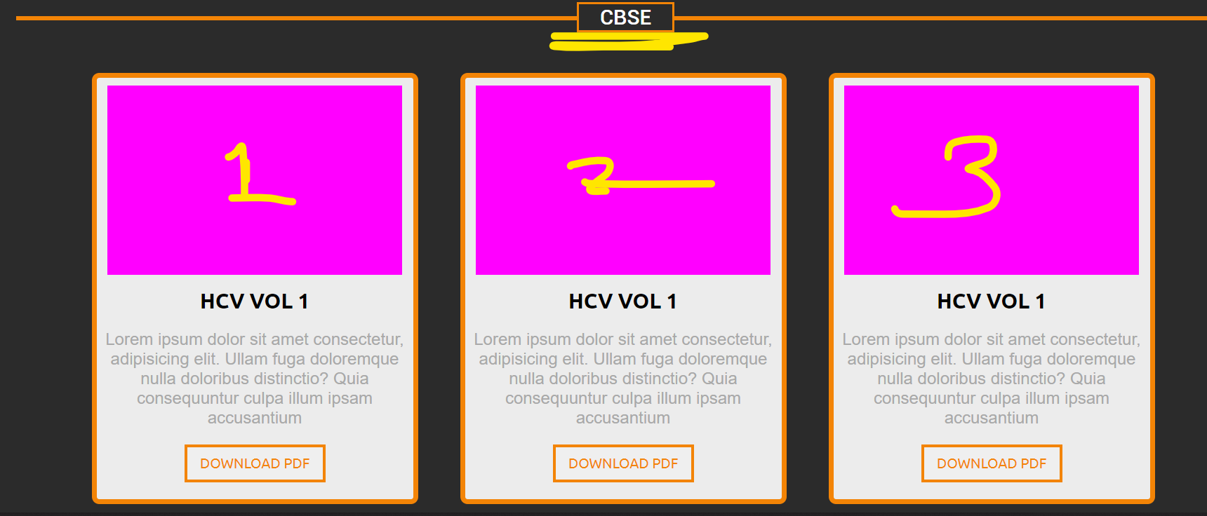 when I enter the word CBSE (4 lettered), all 3 boxes are on the same level