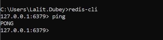 redis installed and running