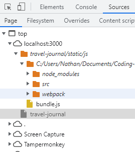 broken file path in development after production