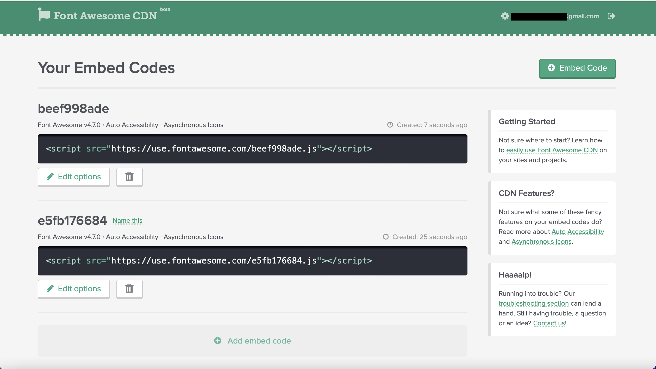 font-awesome cdn beta