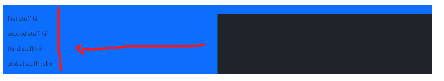 canvas alignment