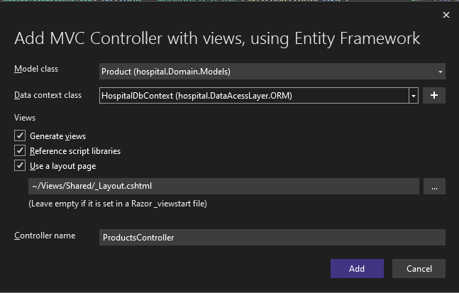 Attempt to add controller