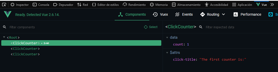 Vue extension