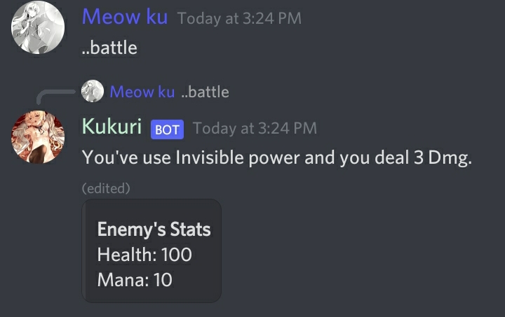 it must subtract the enemy's health but it won't subtract