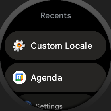 current locale app
